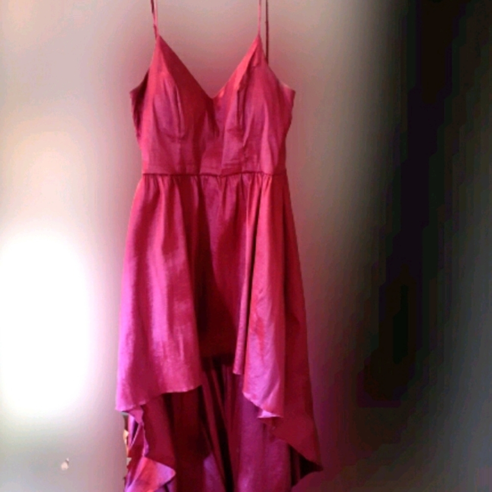 B. Smart Magenta semiformal dress size 15